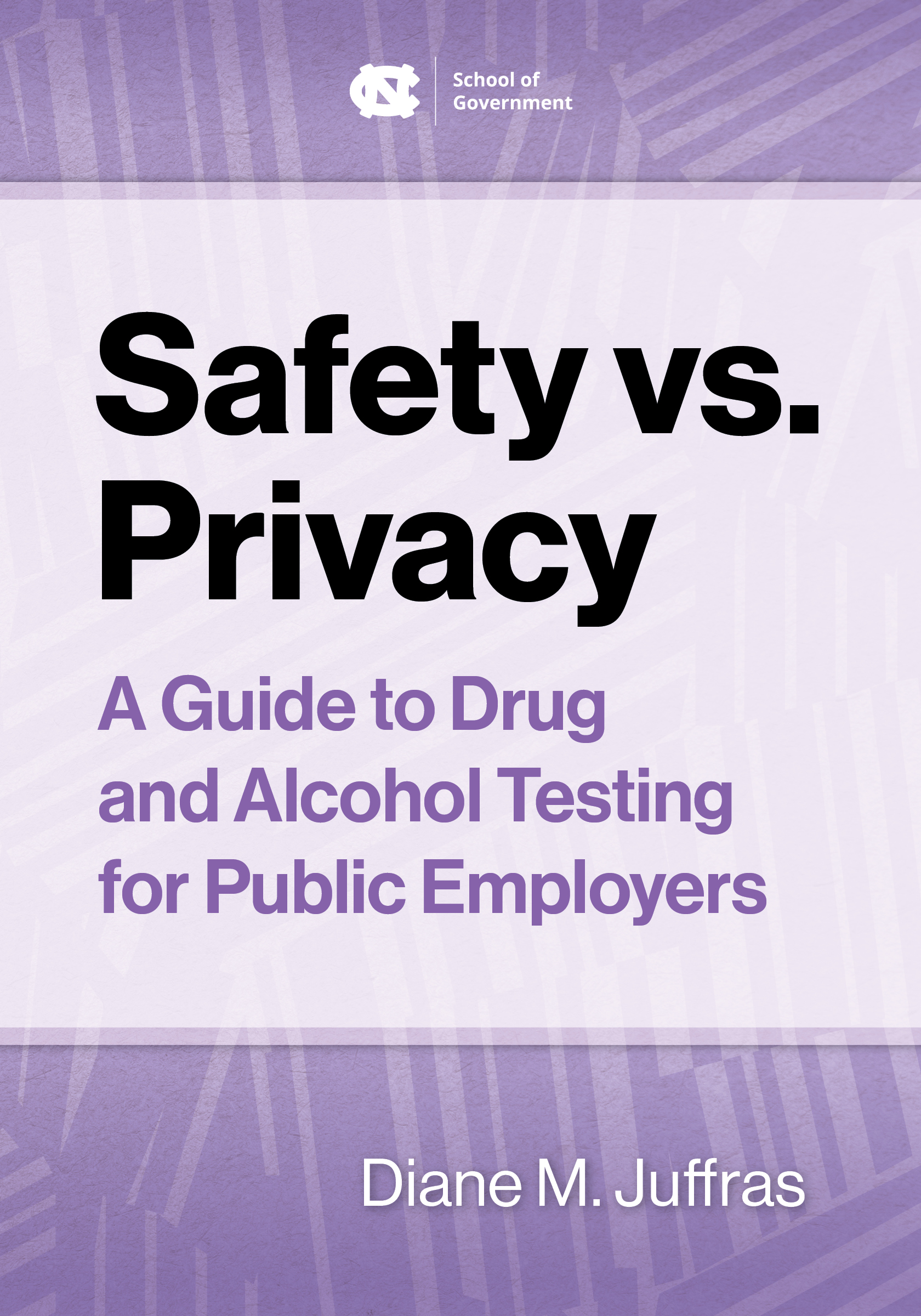 book cover for "Safety vs. Privacy"