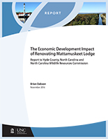 Economic Development Impact of Renovating Mattamuskeet Lodge Report to Hyde County, North Carolina and North Carolina Wildlife Resources Commission