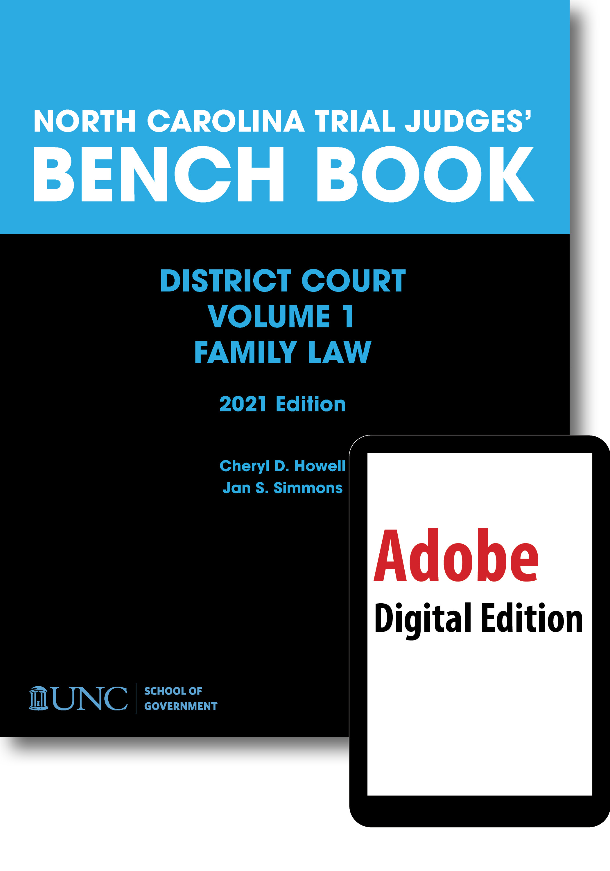 Cover image for North Carolina Trial Judges' Bench Book, District Court, Vol. 1, Family Law, 2021 (digital edition)