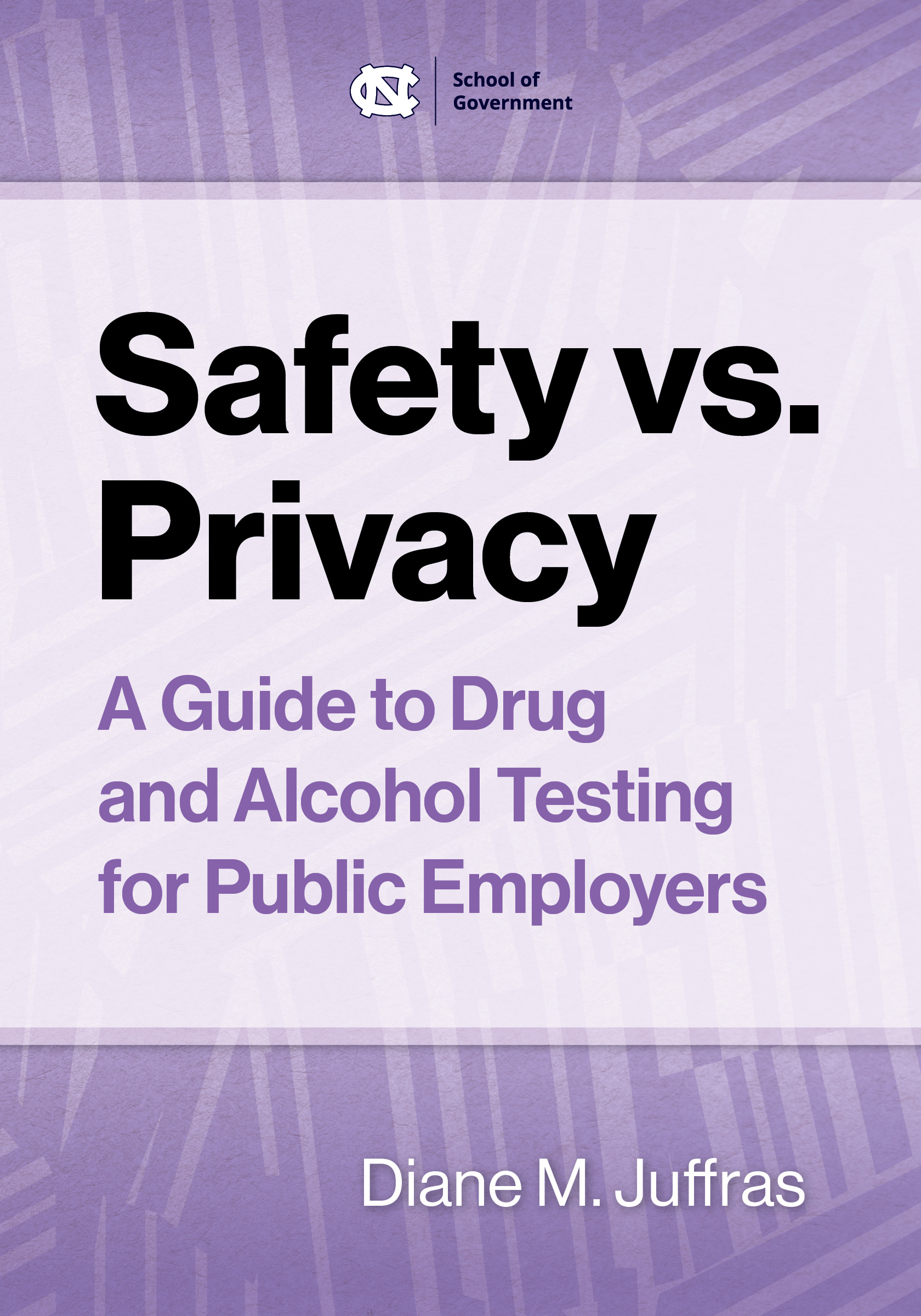book cover for "Safety vs. Privacy"