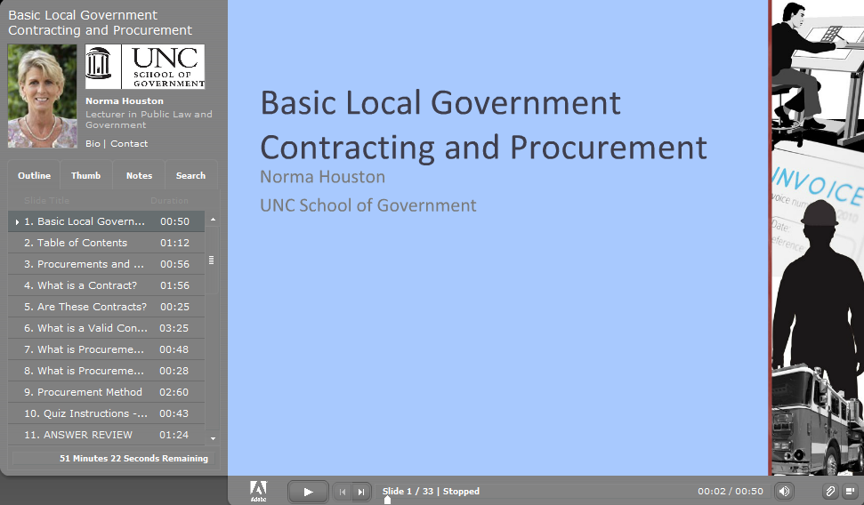 Basic Local Government Contracting and Procurement