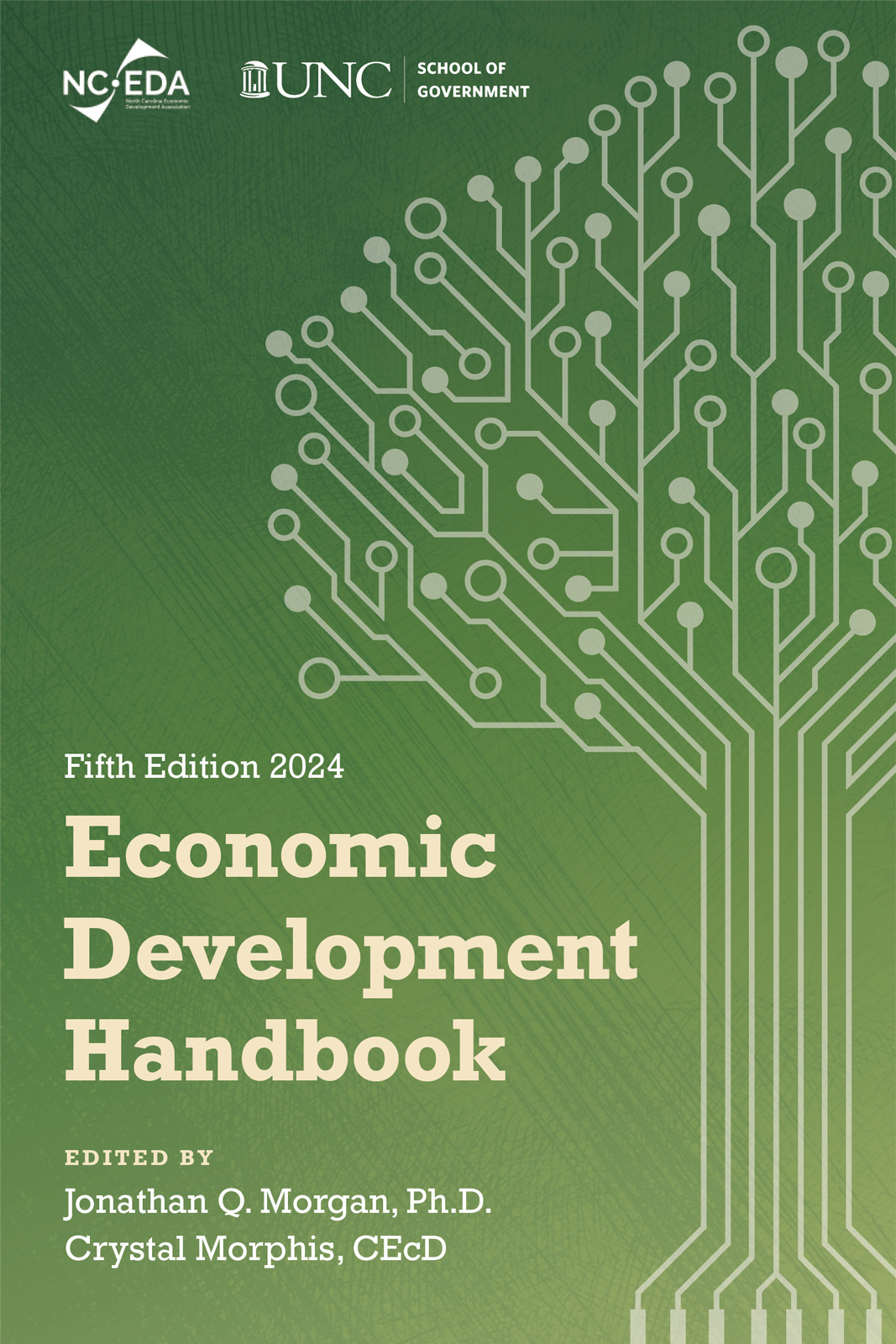 Cover image for North Carolina Economic Development Handbook, Fifth Edition, 2024