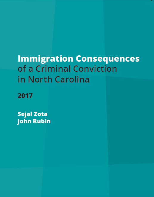 Immigration Consequences, School of Government, Indigent Defense, Defender Manuals