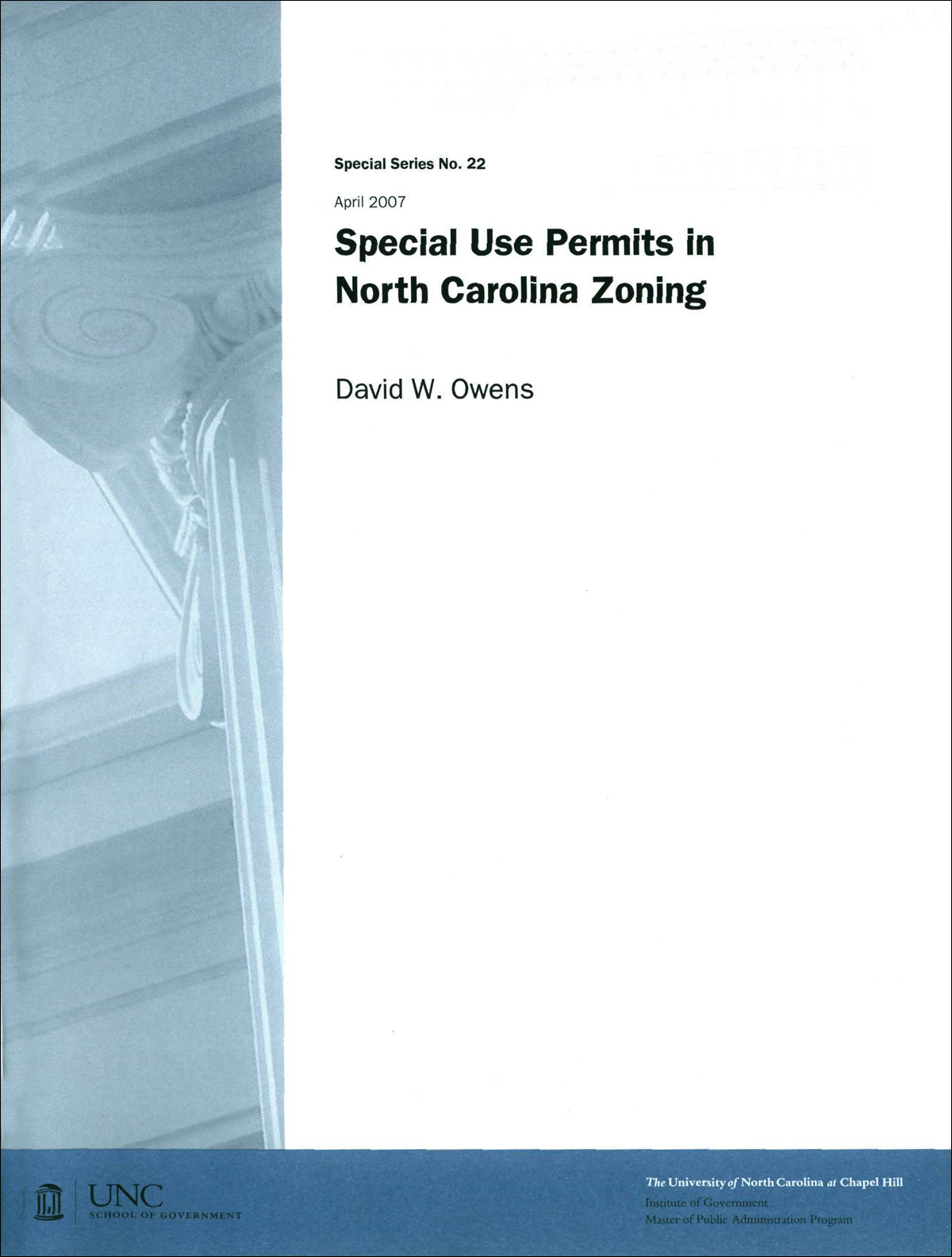 Cover image for Special Use Permits in North Carolina Zoning
