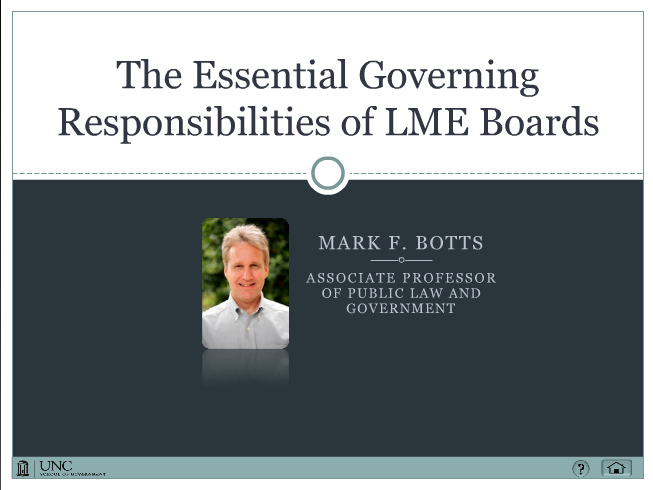 The Essential Responsibilities of LME Governing Boards