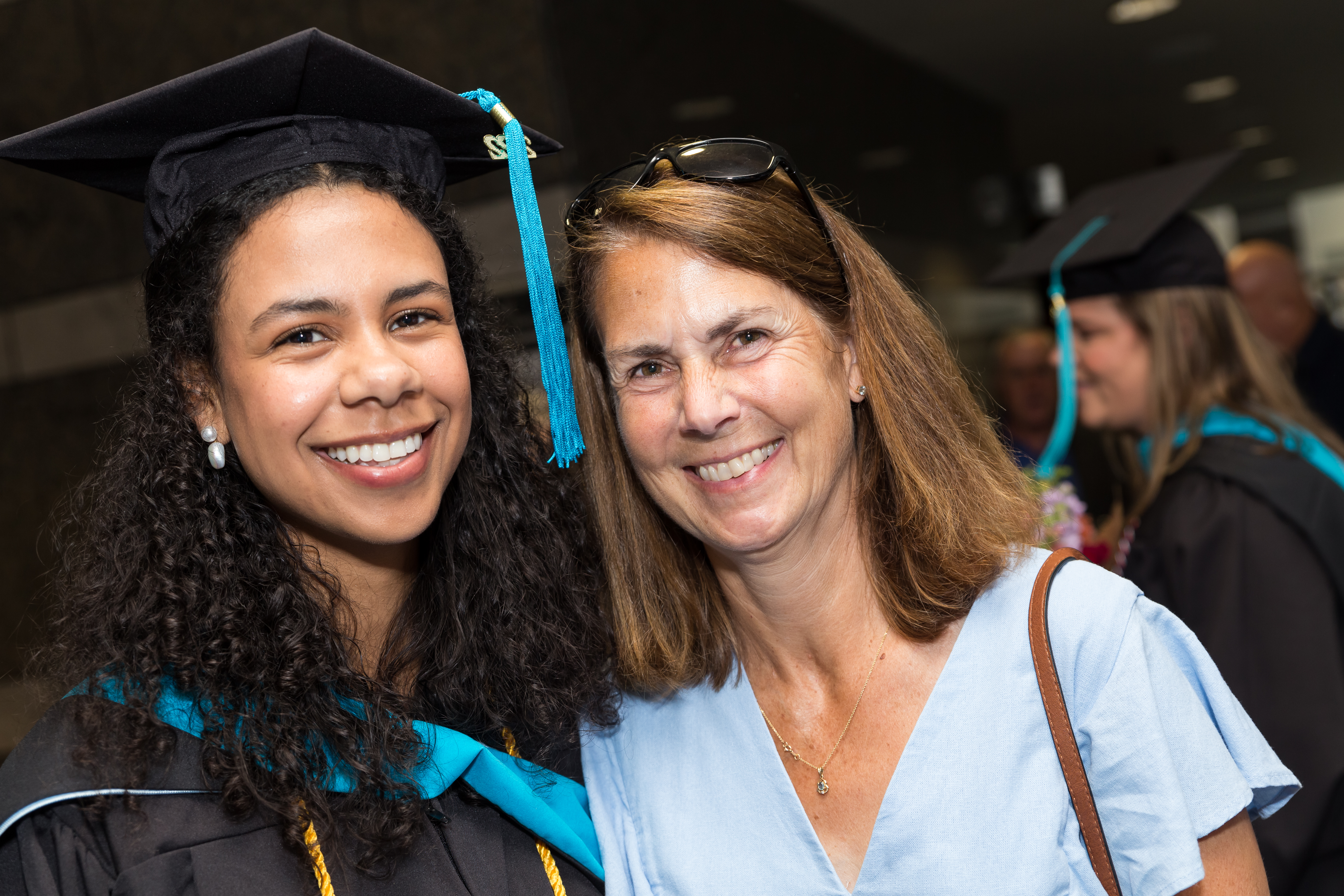 UNC MPA Graduate and family celebrate commencement at reception