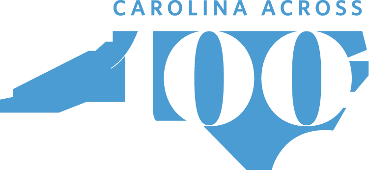 Carolina Across 100 logo Carolina Across 100 logo