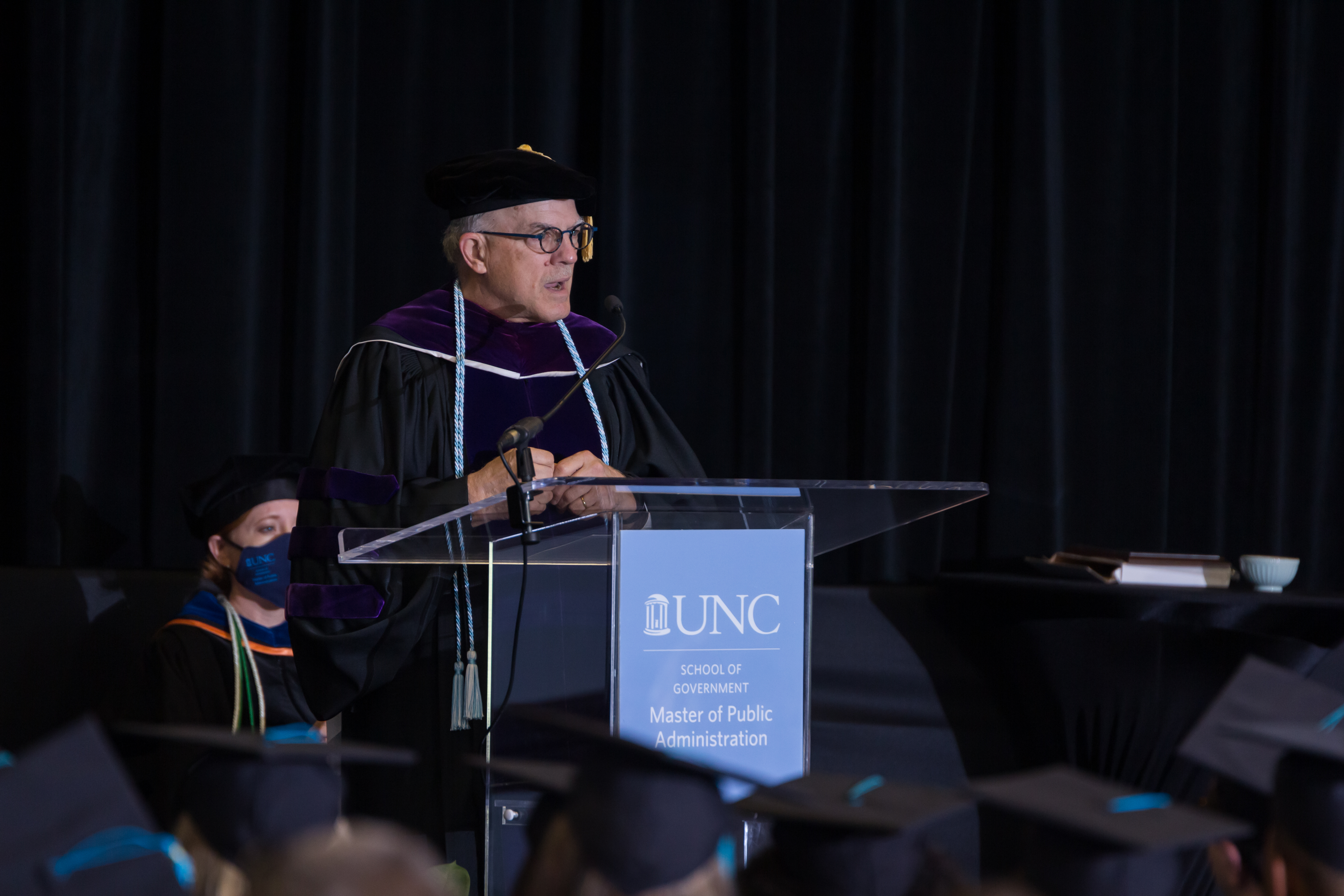 UNC MPA Dean Delivers Final Address at Spring Commencement 