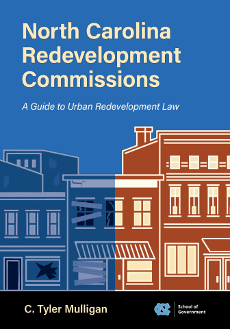book cover for "North Carolina Redevelopment Commissions"
