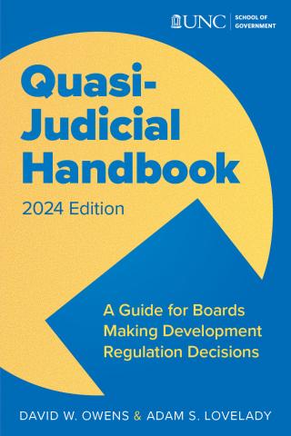Quasi-Judicial Handbook cover