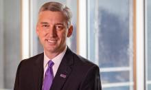 A headshot of ECU chancellor Philip Rogers