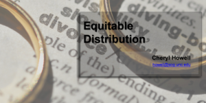 Equitable Distribution