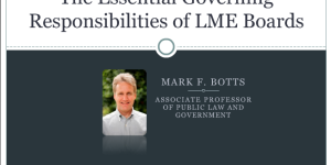 The Essential Responsibilities of LME Governing Boards