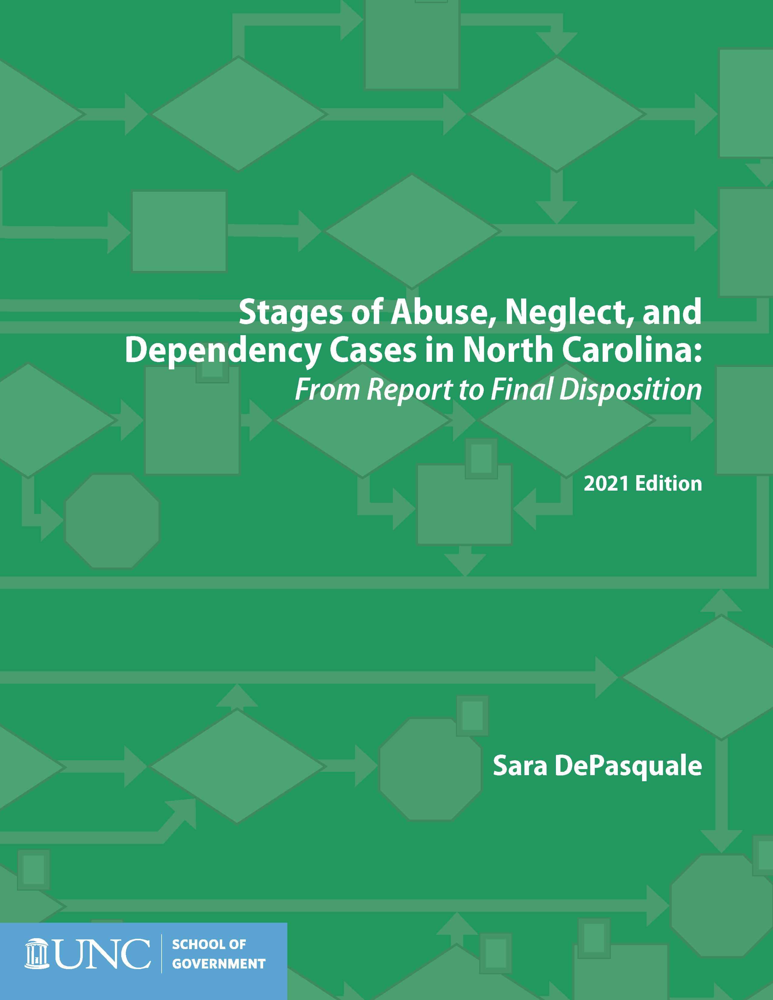Cover image for Stages of Abuse, Neglect, and Dependency Cases: From Report to Final Disposition, 2021 Edition