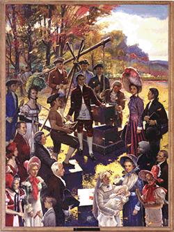 Historic murals Historic murals