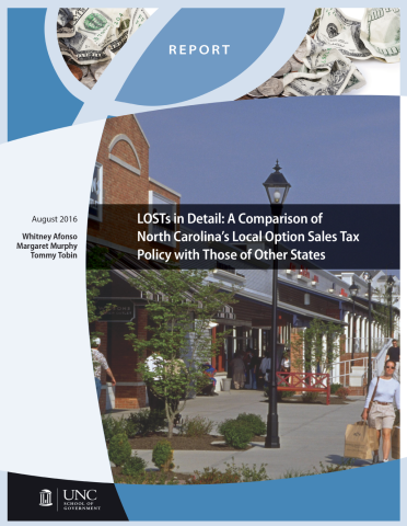 LOSTs in Detail: A Comparison of North Carolina’s Local Option Sales Tax Policy with Those of Other States