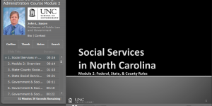 Social Services in North Carolina: Part 2 